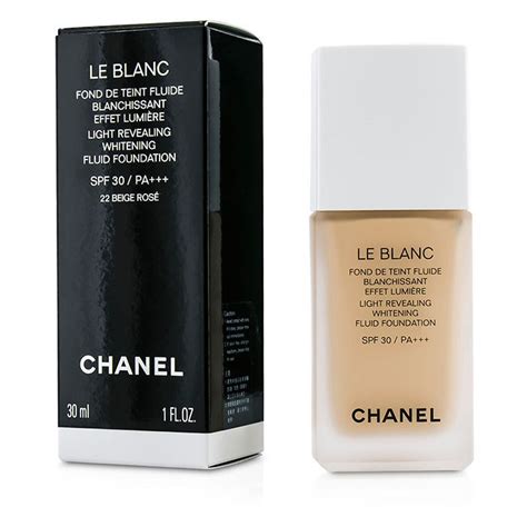 chanel le blanc foundation